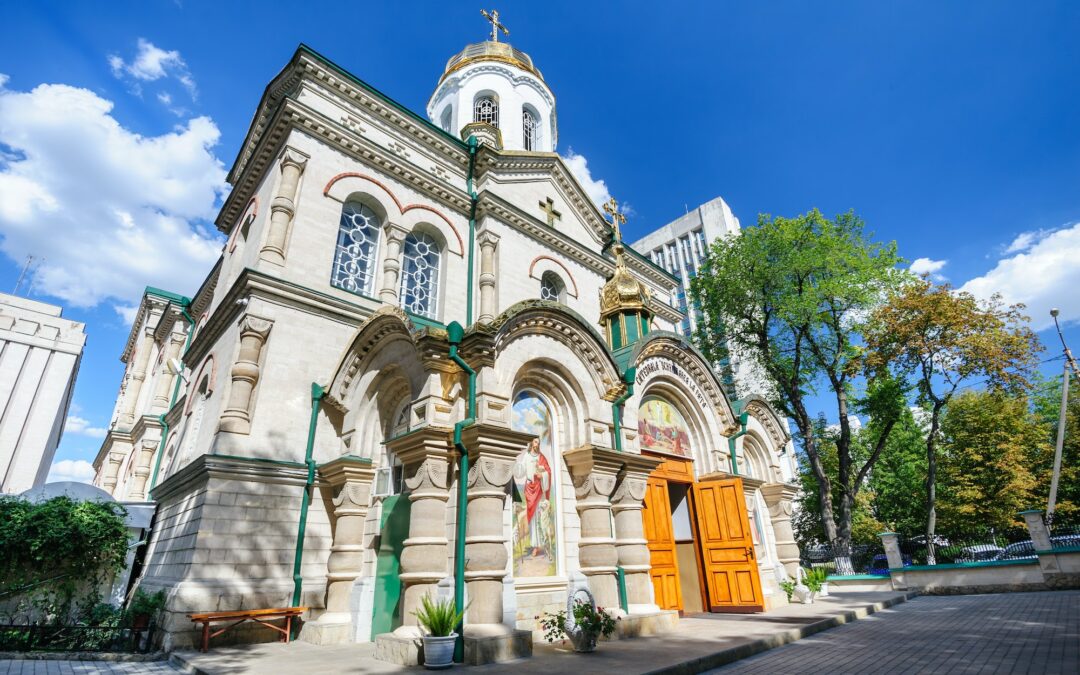 Eglise à Chisinau, en Moldavie