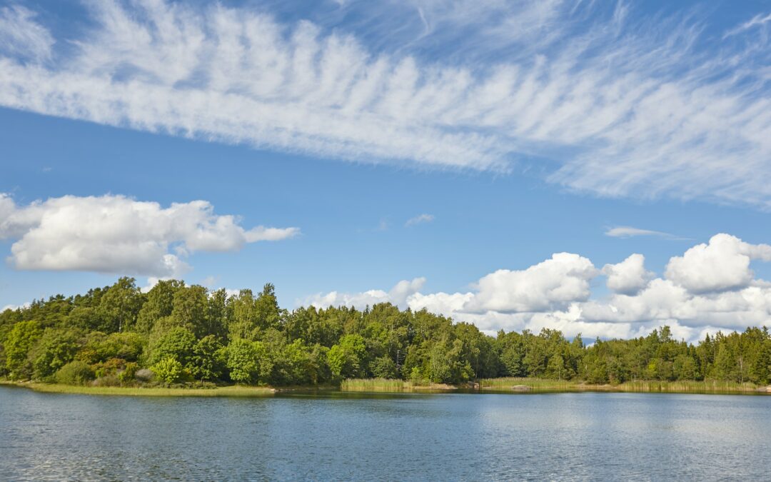 Superbe paysage des îles Aland