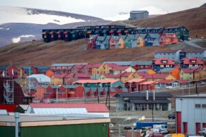 Longyearbye, capitale des îles Svalbard