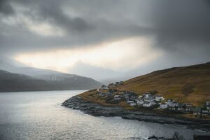 Vue magnifique sur les îles Féroé