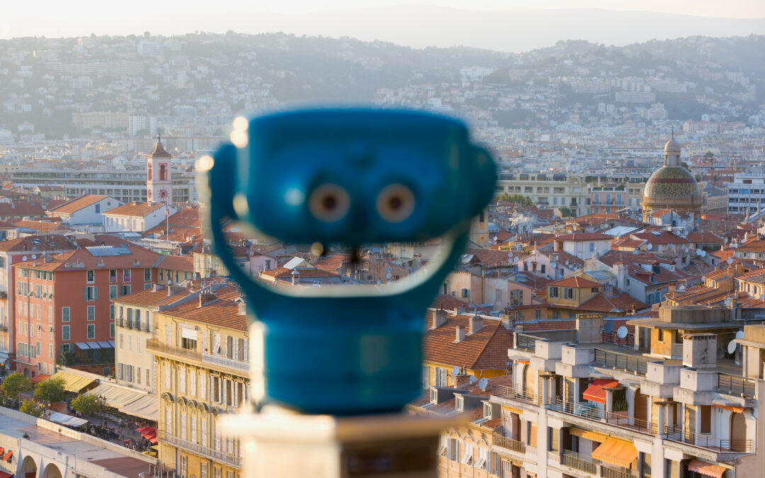 Overlooking Nice, Provence-Alpes-Côte d'Azur, France